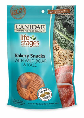 Canidae Dog Bakery Snacks. Wild Boar and Kale