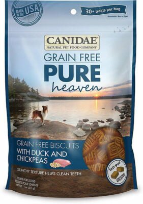 Grain Free Dog Treats with Duck and Chickpeas