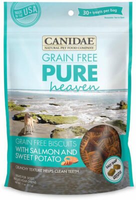 Salmon and Sweet Potato Dog treats from Canidae